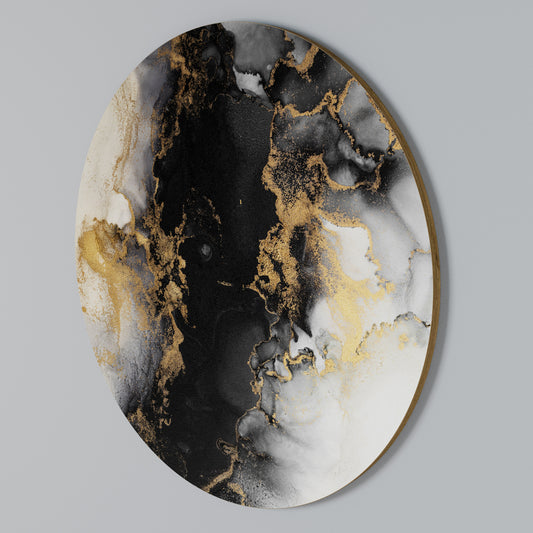 MARBLE OF TOMMORROW Rund väggdekor