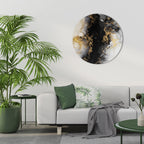 MARBLE OF TOMMORROW Round Wall Art