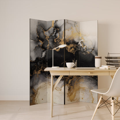 Dekorativ rumsavdelare MARBLE OF TOMMORROW med 4 paneler