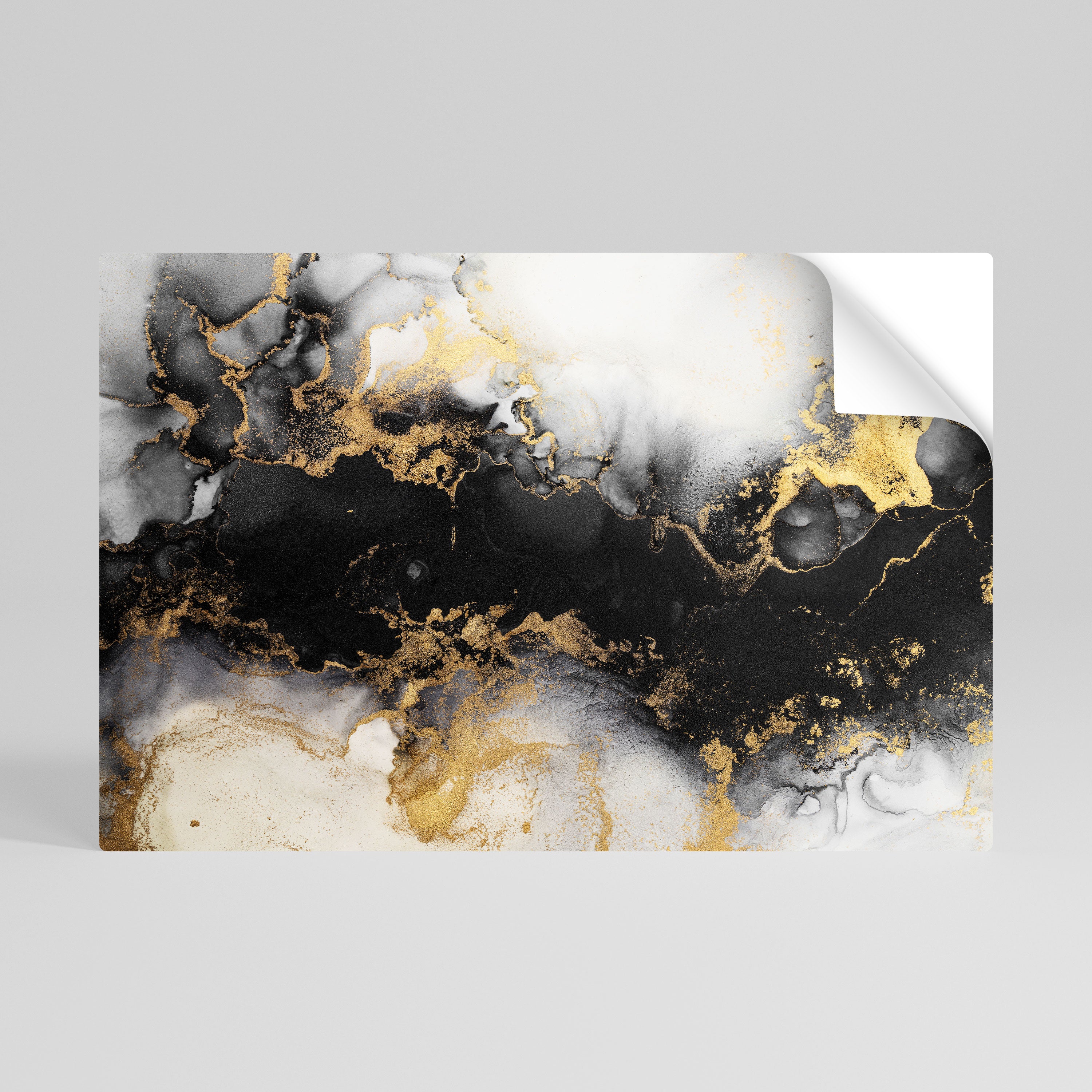 MARBLE OF TOMMORROW Självhäftande Horisontell Poster