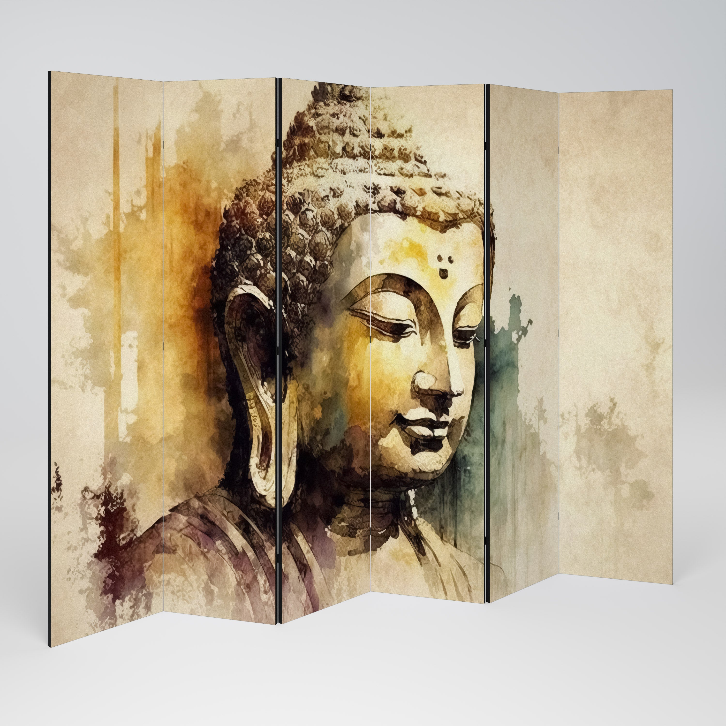 LUGN BUDDHA WHISPERS 6-PANELERS RUMAVDELARE