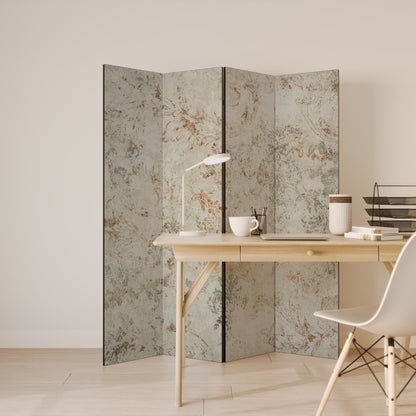 Dekorativ rumsavdelare med 4 paneler FADED ELEGANCE