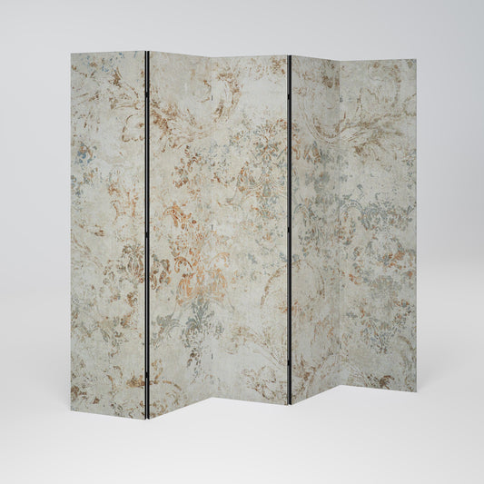 FADED ELEGANCE Decorative 5-Panel Room Divider