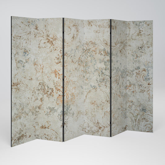 FADED ELEGANCE Decorative 6-Panel Room Divider