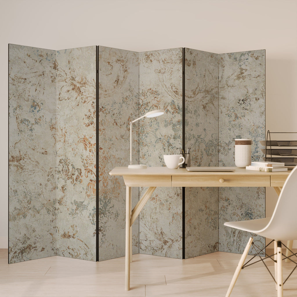 Dekorativ rumsavdelare med 6 paneler FADED ELEGANCE