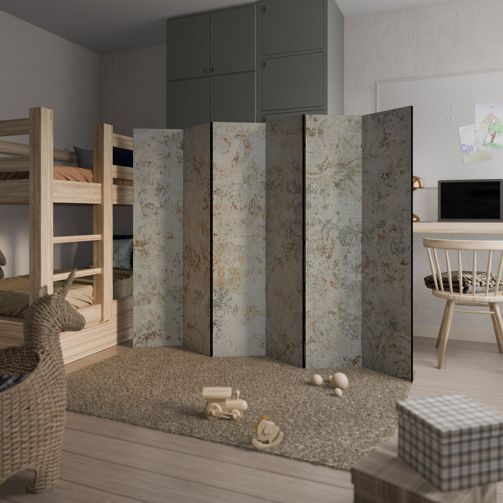 Dekorativ rumsavdelare med 6 paneler FADED ELEGANCE
