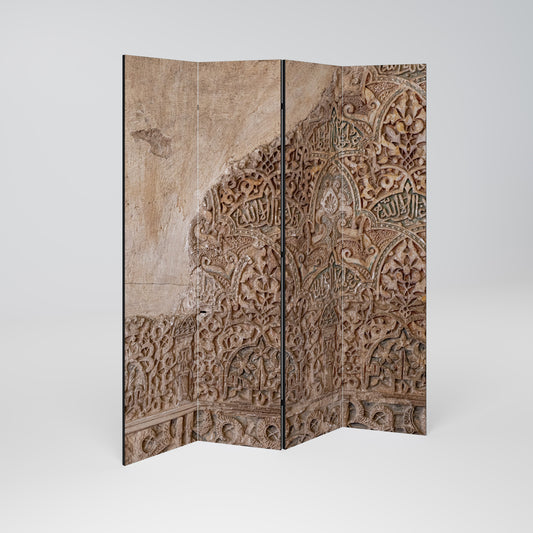 ARABESQUE WHISPERS Dekorativ rumsavdelare med 4 paneler