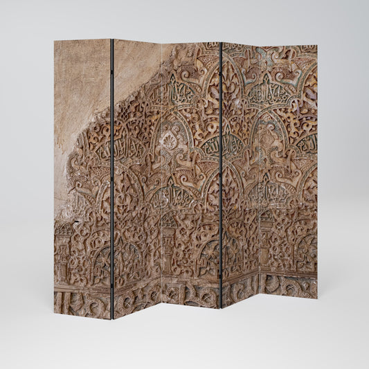 ARABESQUE WHISPERS Decorative 5-Panel Room Divider