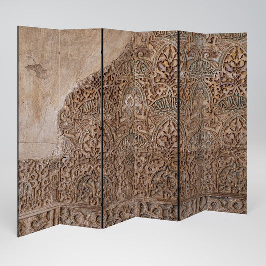 ARABESQUE WHISPERS Decorative 6-Panel Room Divider