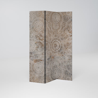 ENIGMATIC PATTERNS Dekorativ rumsavdelare – 3 paneler