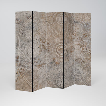 ENIGMATIC PATTERNS Dekorativ rumsavdelare – 5 paneler