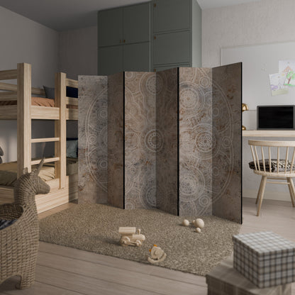 ENIGMATIC PATTERNS Decorative 6-Panel Room Divider