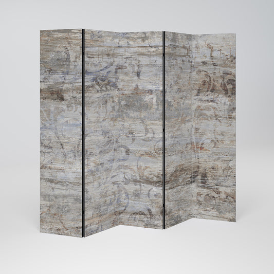 MYSTIC PATINA Decorative 5-Panel Room Divider