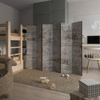 MYSTIC PATINA 6-panelers rumsavdelare