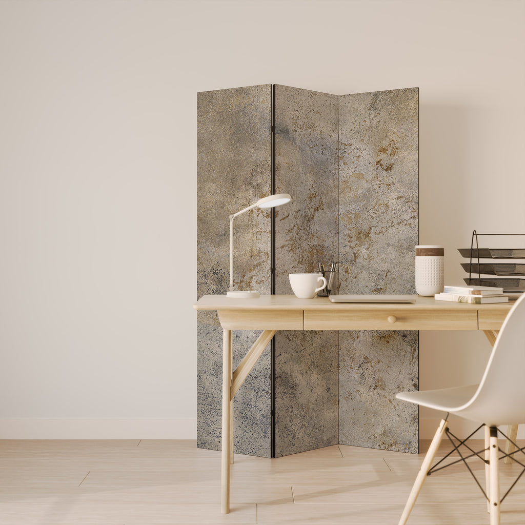 Abstrakt jordcanvas med 3 paneler