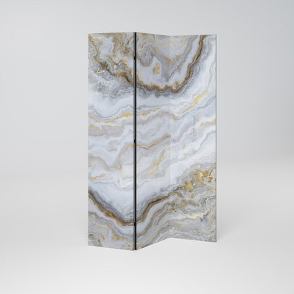 GOLDEN RIDGES Dekorativ rumsavdelare – 3 paneler