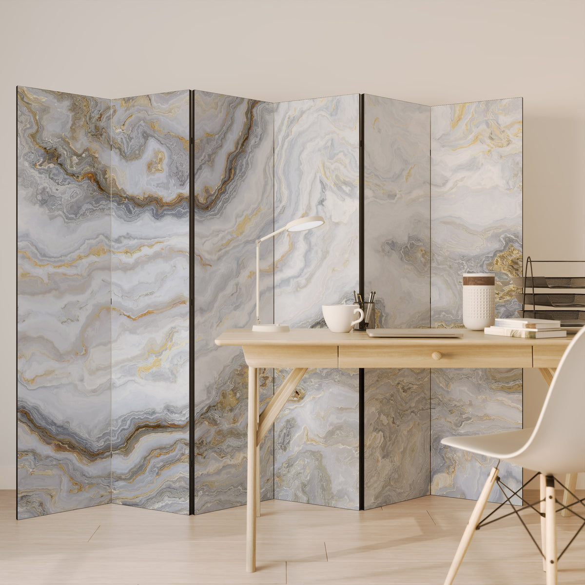 GOLDEN RIDGES Rumsavdelare 6 paneler