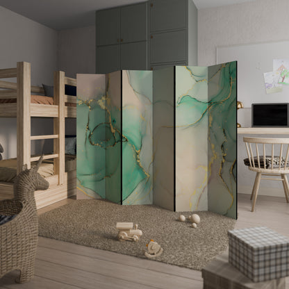 MARBLEIZED MYSTIQUE Rumsavdelare 6 paneler
