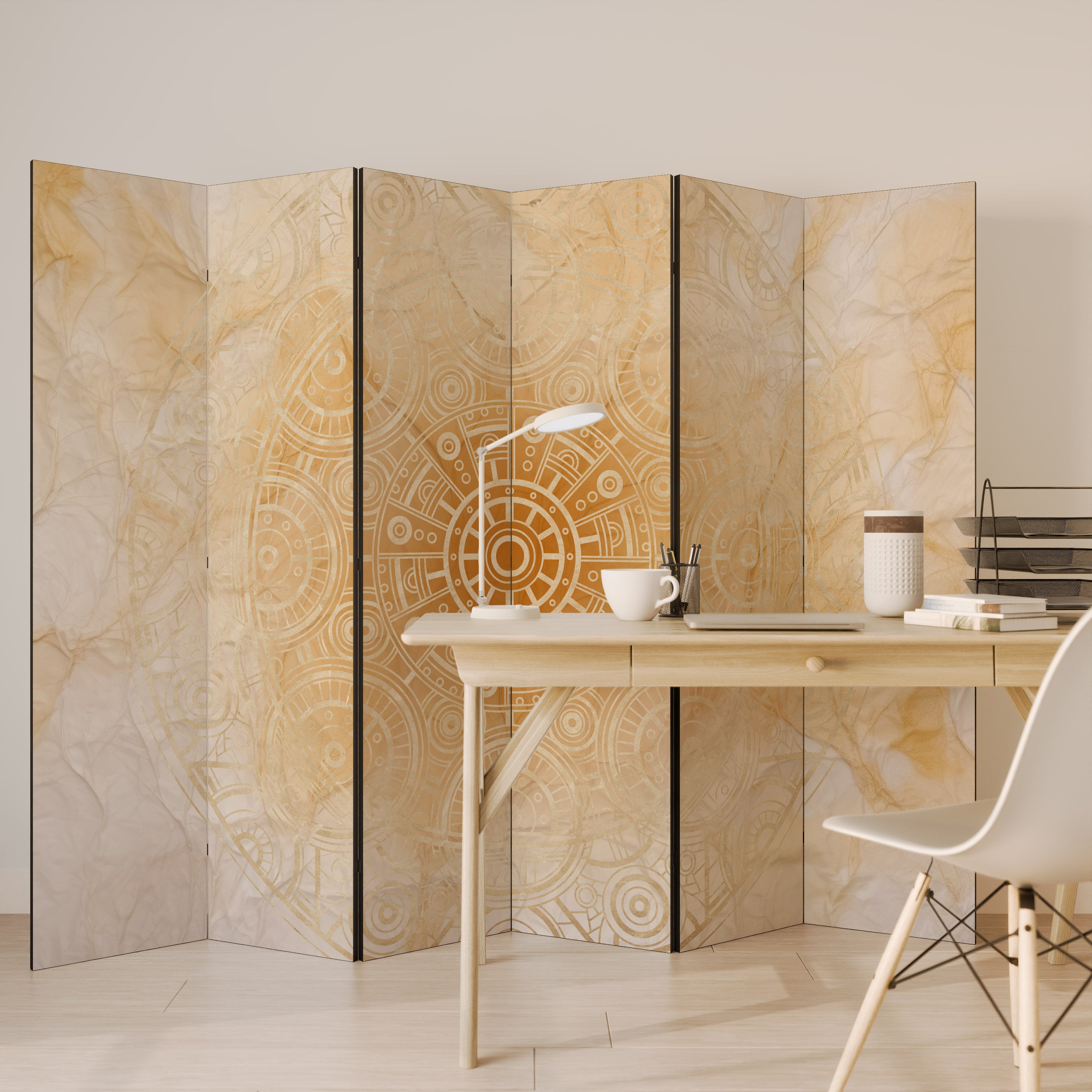 UNTA MYSTERIES 6-panelers rumsavdelare