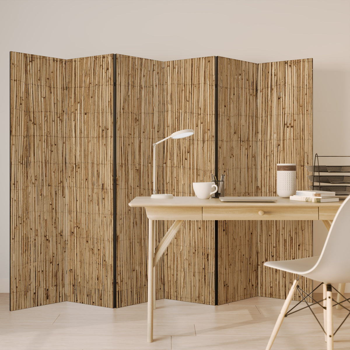 STRAW BOUND DELIGHT Rumsavdelare 6 paneler