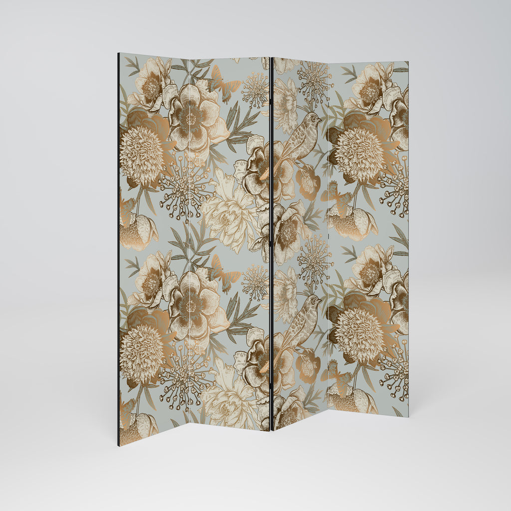 SUCCULENT WHIMSY Rumsavdelare 4 paneler