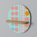 RETRO GRID Dekorationshylla