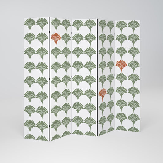 VIVID VALOR Decorative 5-Panel Room Divider