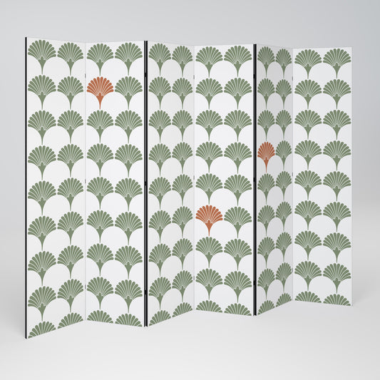 VIVID VALOR Decorative 6-Panel Room Divider