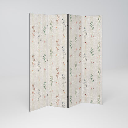 VERDANT HARMONY Dekorativ rumsavdelare med 4 paneler
