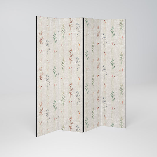 VERDANT HARMONY Dekorativ rumsavdelare med 4 paneler