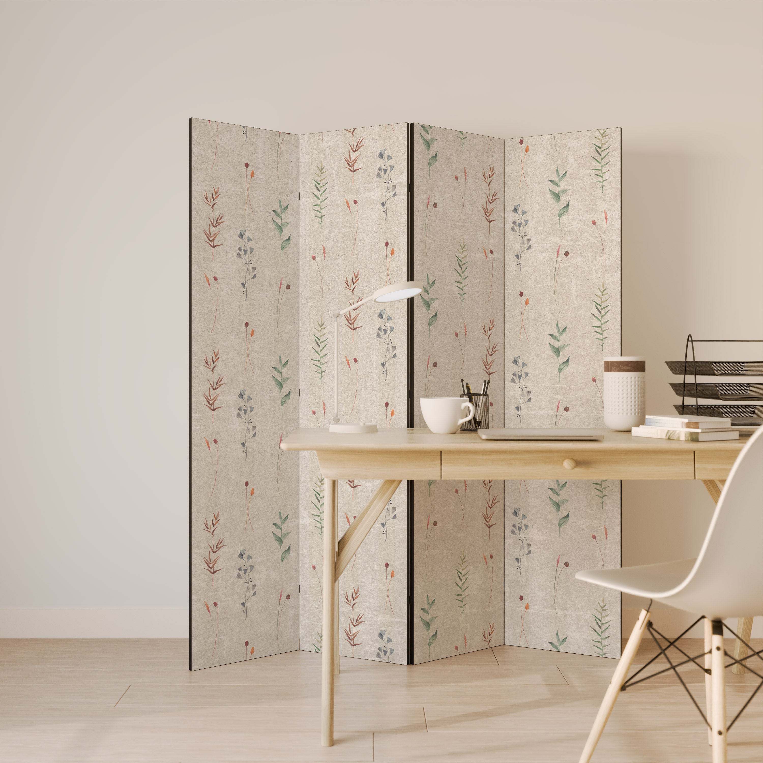 VERDANT HARMONY Rumsavdelare 4 paneler