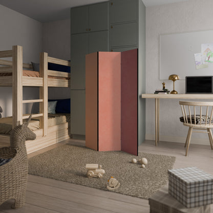 DUKTAR SOM ROSA SPIRIT Dekorativ rumsavdelare med 3 paneler