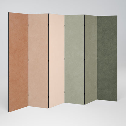 GANGNAM AVOCADO Decorative 6-Panel Room Divider