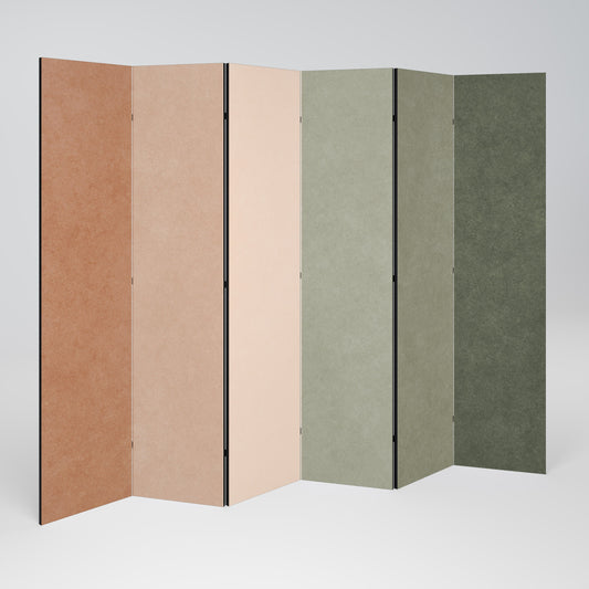 GANGNAM AVOCADO Decorative 6-Panel Room Divider