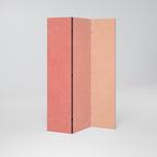 PEACH OF MY HEART 3-Panel Room Divider