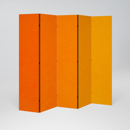 TANGELO RHAPSODY Decorative 5-Panel Room Divider