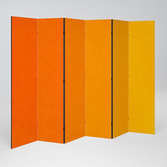 TANGELO RHAPSODY Decorative 6-Panel Room Divider