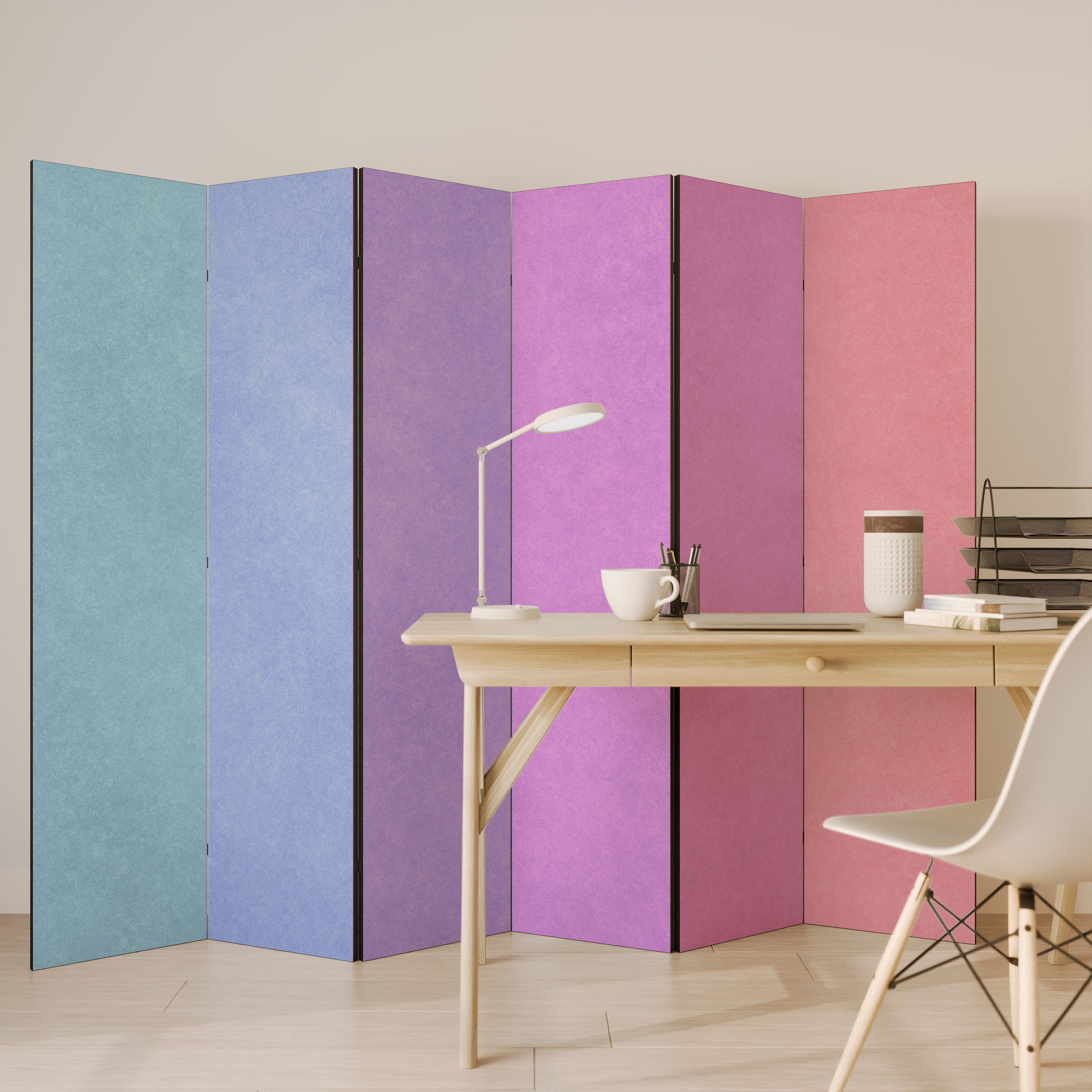 MITT HJÄRTA KOMMER ATT FÄRGA PÅ 6-PANELS RUMAVDELARE