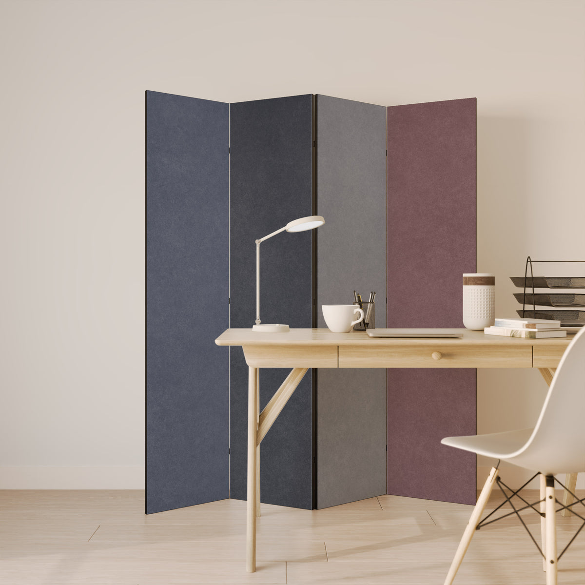 COLORWAY TO HEAVEN 4-Panel Room Divider