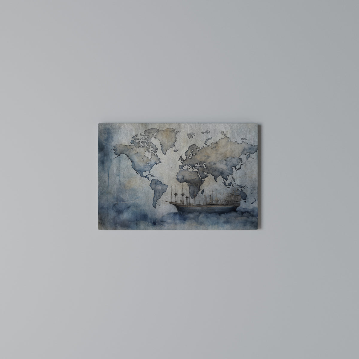 NAVIGATING CLOUDS Horizontal Canvas Print