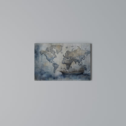 NAVIGATING CLOUDS Horizontal Canvas Print