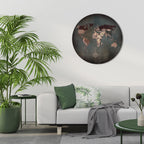 EARTH'S ARTISTIC TESSERAE Round Wall Art