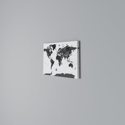 GLOBAL SHADOWS Horizontal Canvas Print