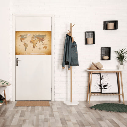 KARTA ÖVER FORNTIDA RESAREN, skalbar och självhäftande poster