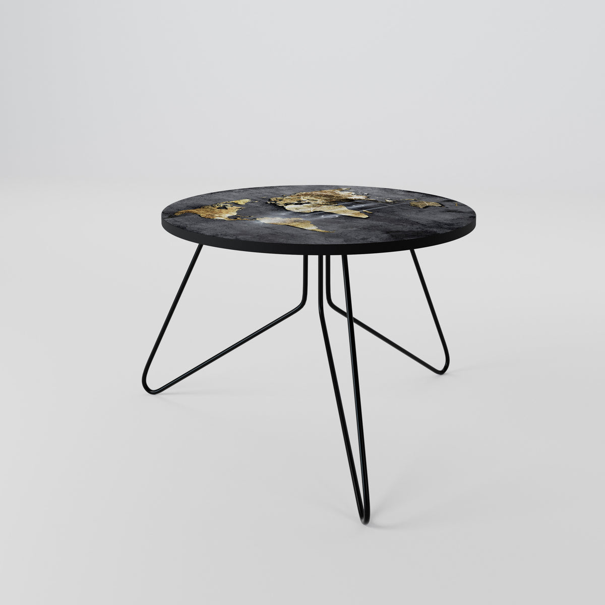 SHIMMERING EARTH MAP Coffee Table