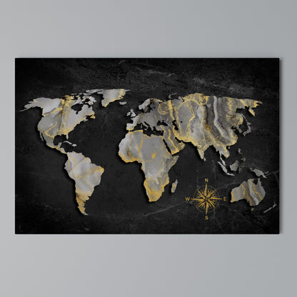 ELEGANT WORLDWIDE Horizontal Canvas Print