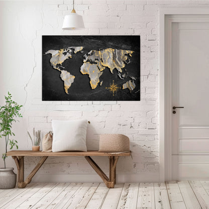 ELEGANT WORLDWIDE Horizontal Canvas Print