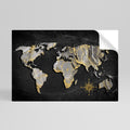 ELEGANT WORLDWIDE Peel and Stick Horizontal Poster