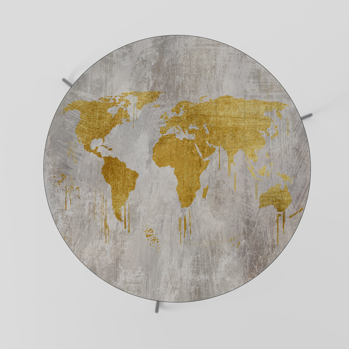 METALLIC WORLDVIEW MAP Soffbord