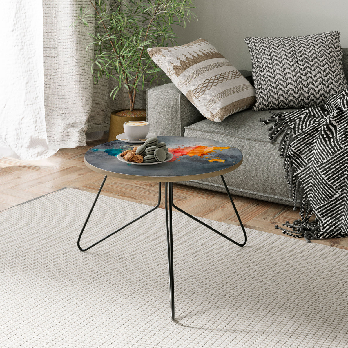 HARMONIOUS EARTH TONES Soffbord